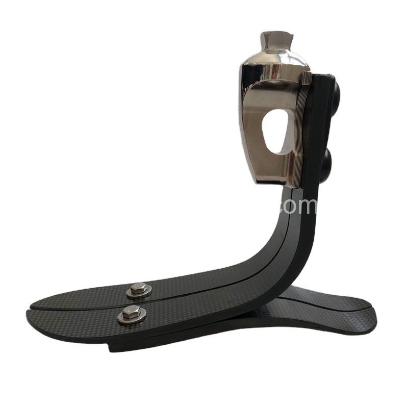 Prosthetic Leg High ankle Prosthetic Foot Carbon Fiber With Titanium Adapter Prosthetic Foot Carbon